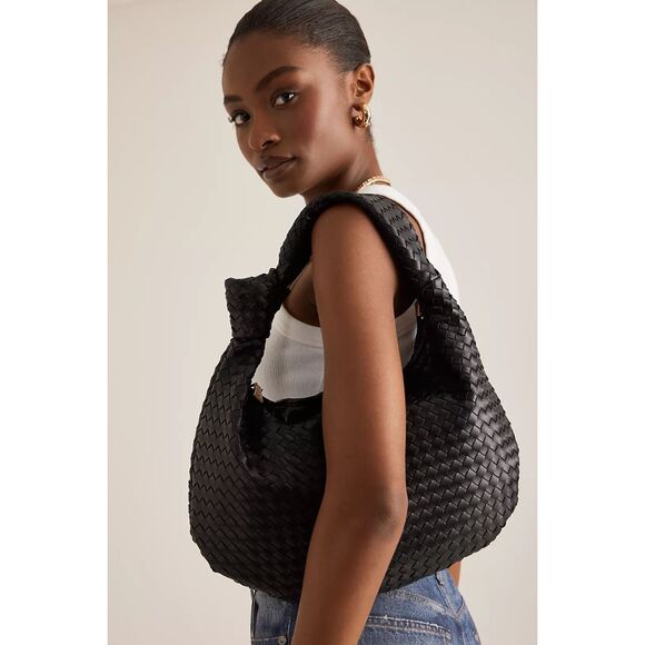 Anthropologie Handbags - New Anthropologie Melie Bianco Brigitte Large Faux Leather Shoulder Bag
